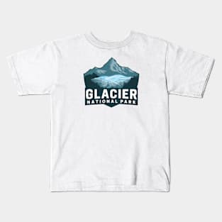 Glacier National Park Montana US Kids T-Shirt